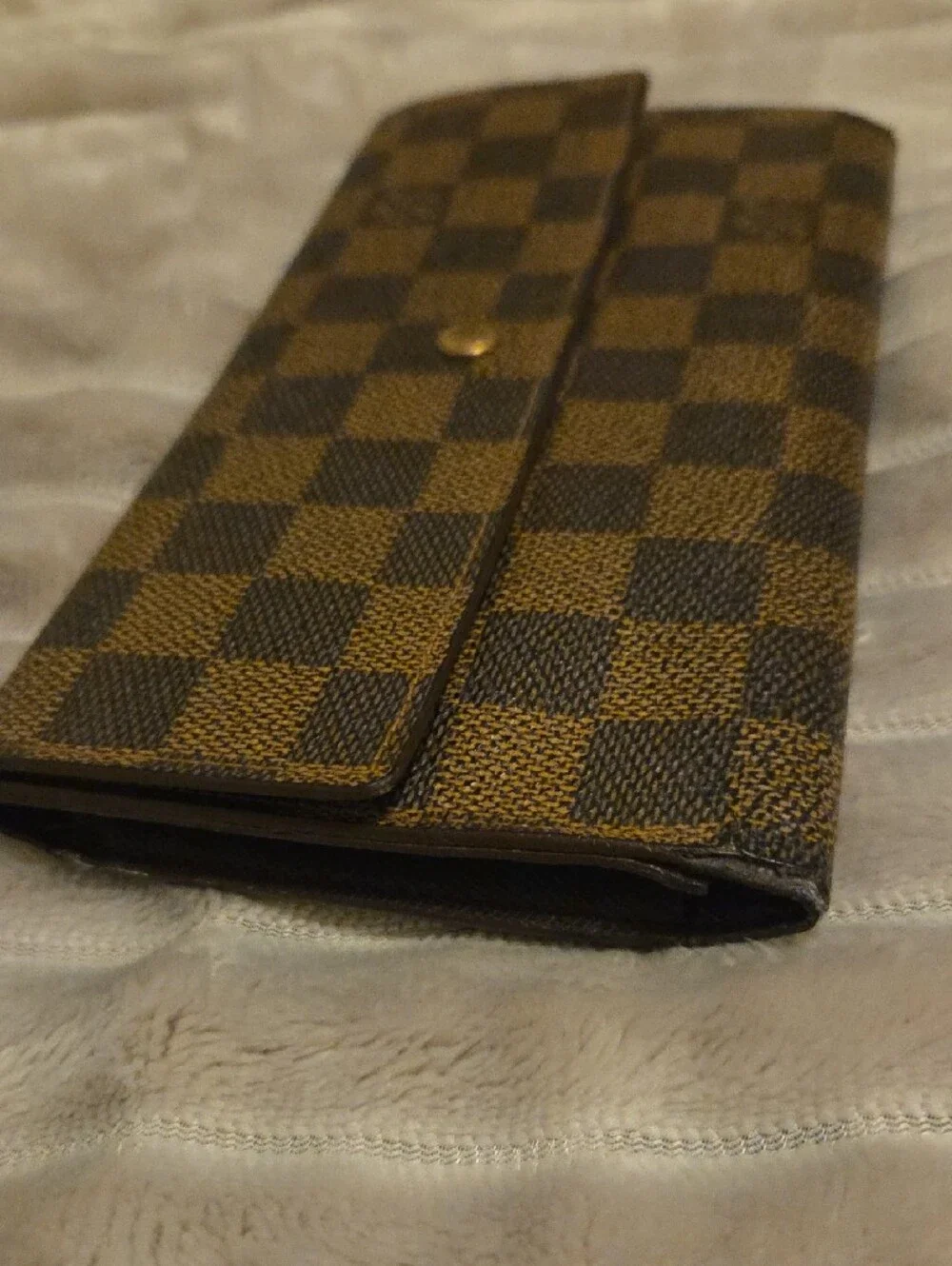 Louis Vuitton Brown Damier Ebene Wallet